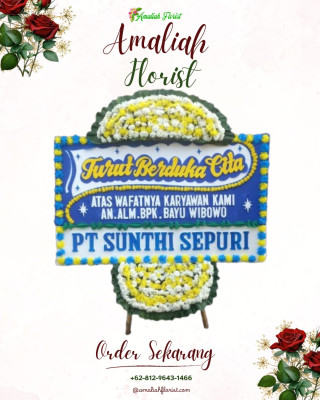 Papan Bunga Duka di Wetar Utara